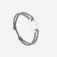 Bracelet Médaillon 22 mm Argent