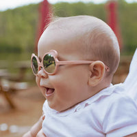 Lunettes de soleil Ourson BABY Rose pêche