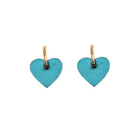 Boucles d'oreilles Créoles Bébé Coeur