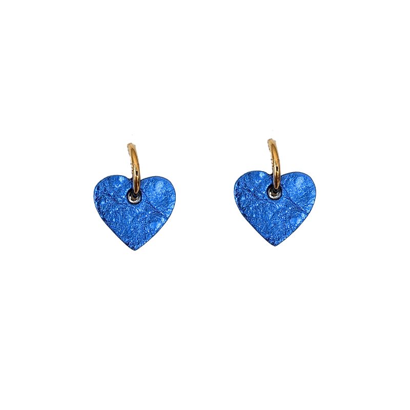 Boucles d'oreilles Créoles Bébé Coeur