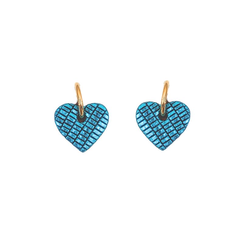 Boucles d'oreilles Créoles Bébé Coeur
