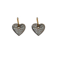 Boucles d'oreilles Créoles Bébé Coeur