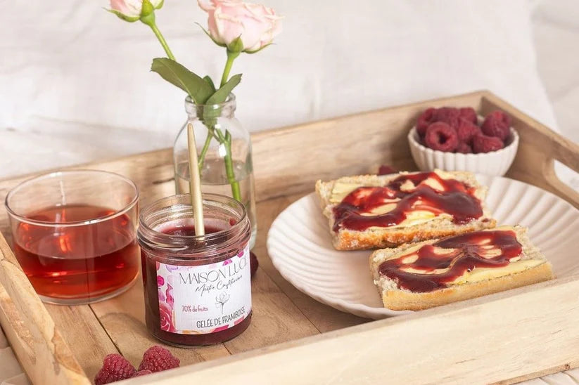 Confiture Framboise 70% de fruits - 150g