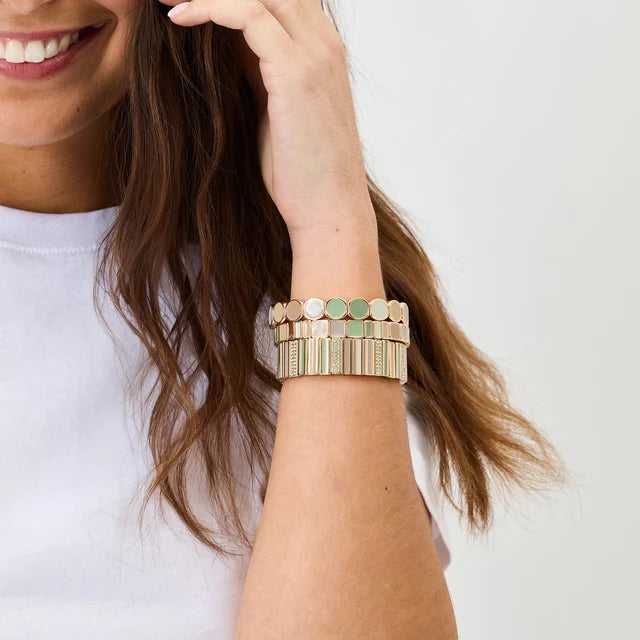 Bracelet rectangle serti Balade