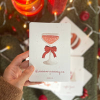 Carte Postale / Card "Coupe paillettes"