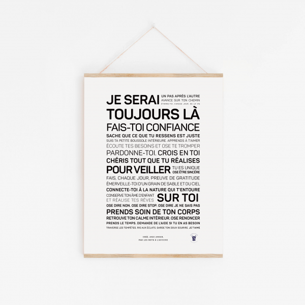 Je serais toujours: MINI A6 10.5 x 14.8 mm