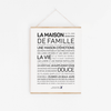 La maison de famille: MINI A6 10.5 x 14.8 mm