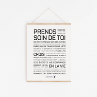 Prends soin de toi: MINI A6 10.5 x 14.8 mm