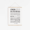 Affiche Crois en tes rêves: MINI A6 10.5 x 14.8 mm