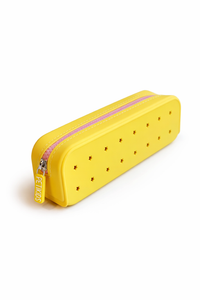 Trousses scolaire Perforée POP & CLIP - créatif - DIY: Rose Fushia