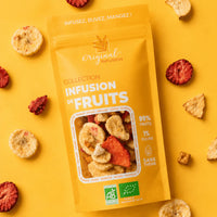 Infusion de fruits : Banane, fraise - 50g