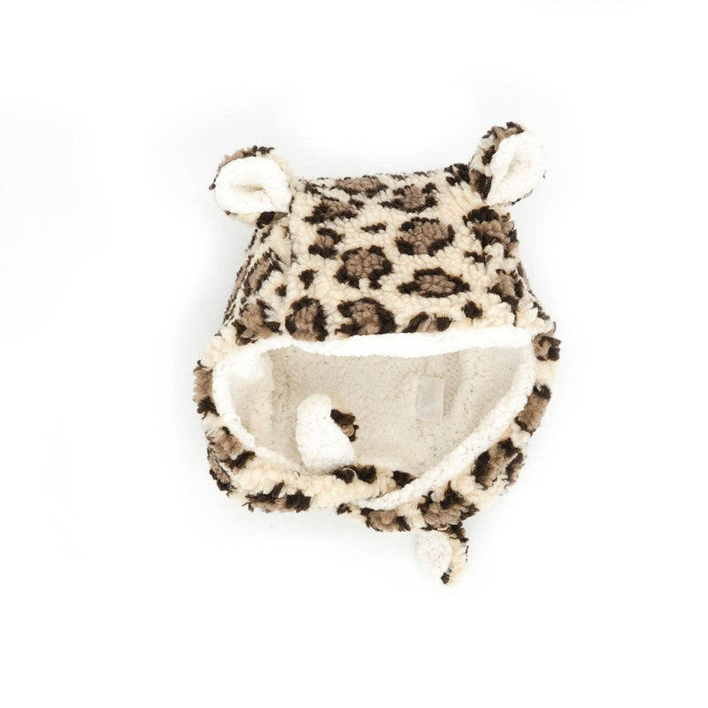 Bonnet léopard: 12-18 mois