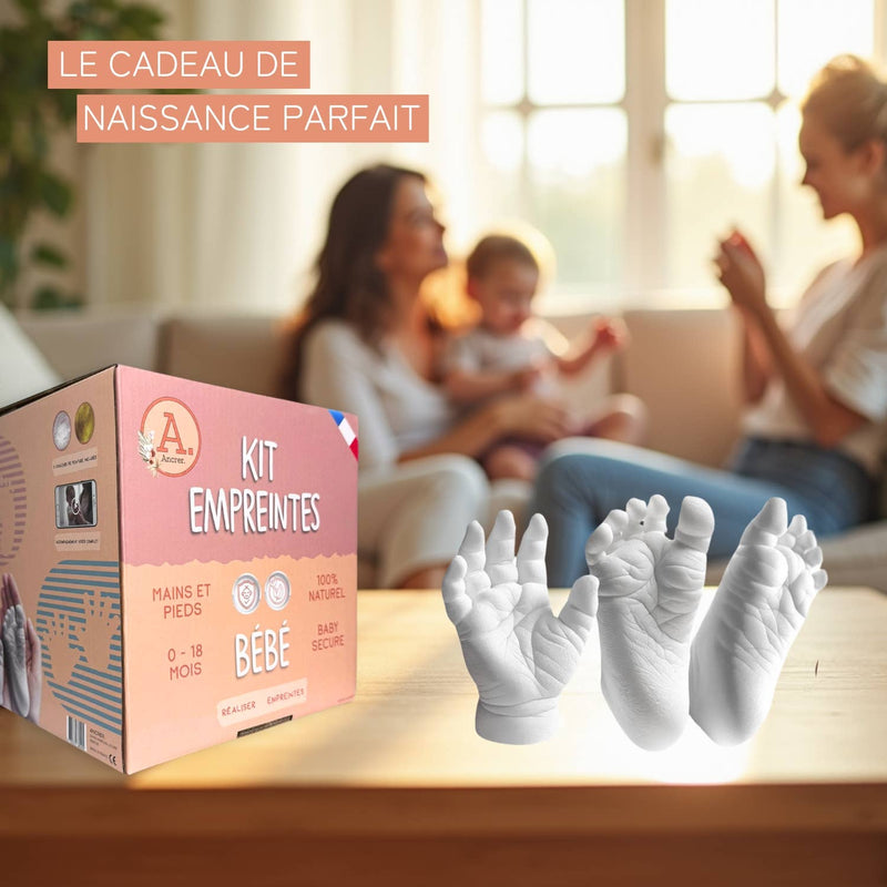 Kit 2 Empreintes bébé