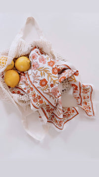 Foulard Adulte Delhi Brique