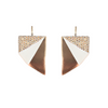Boucles d'oreilles en cuir Birdy