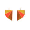 Boucles d'oreilles en cuir Birdy