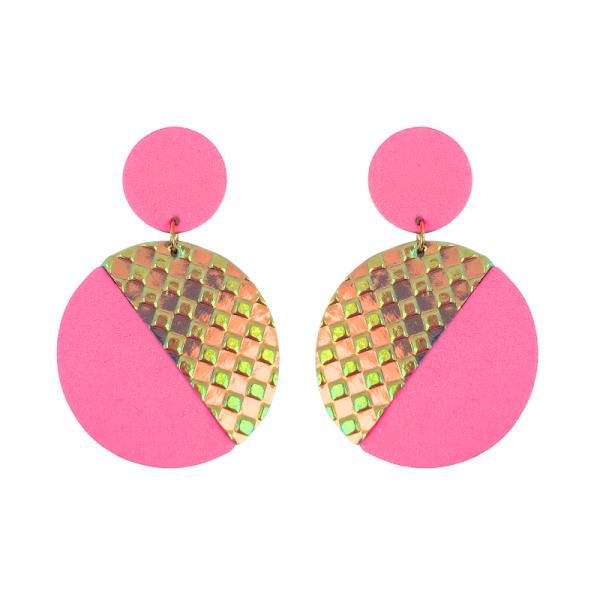 Boucles d'oreilles Jim rose