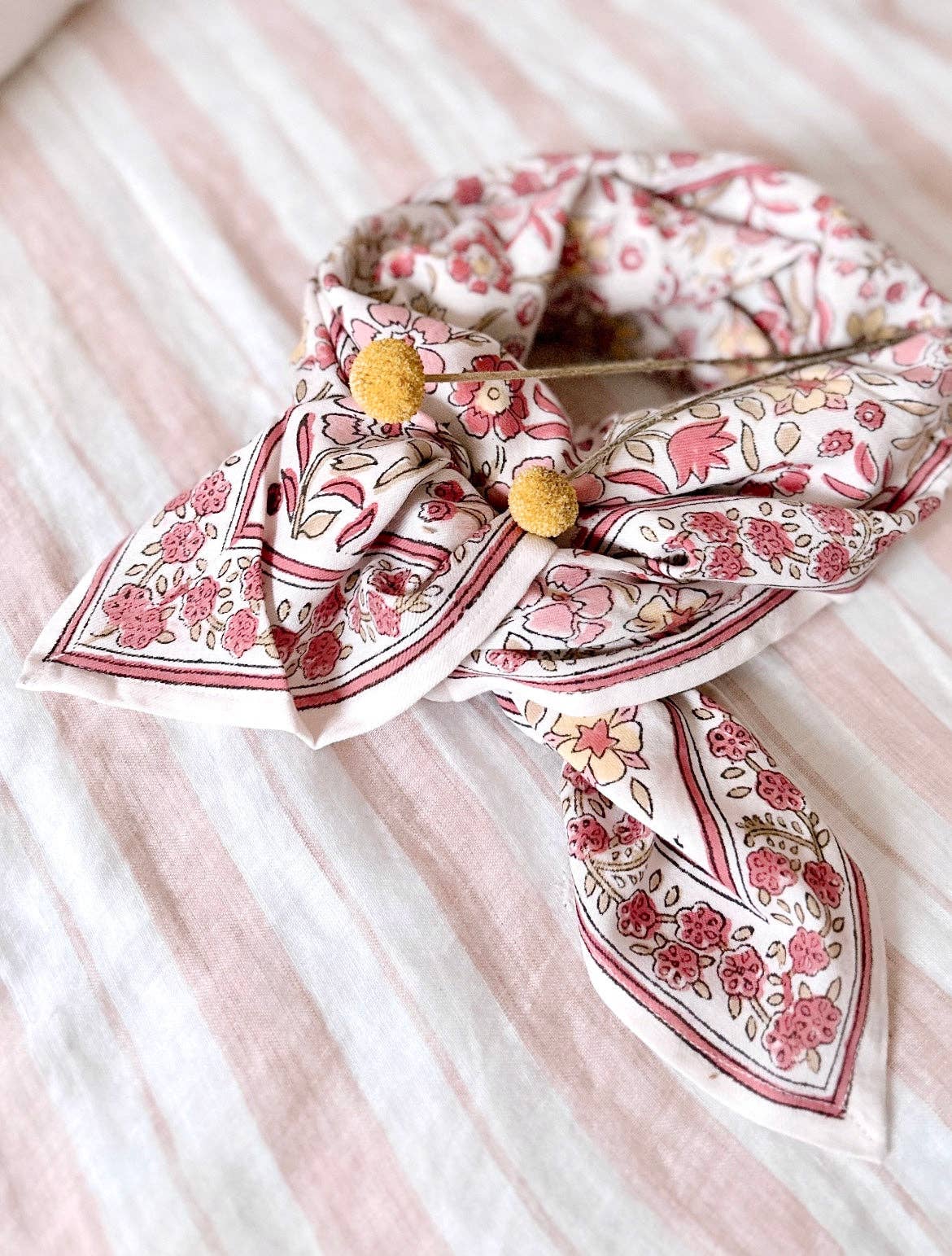 Foulards Delhi Blé 5O cm