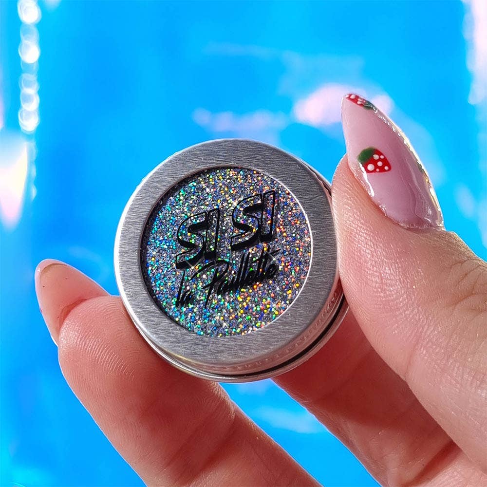 Paillettes Holo Argenté Fines