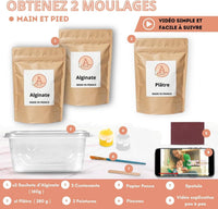 Kit 2 Empreintes bébé