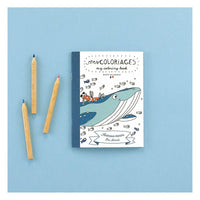 Carnet de coloriage animaux marins