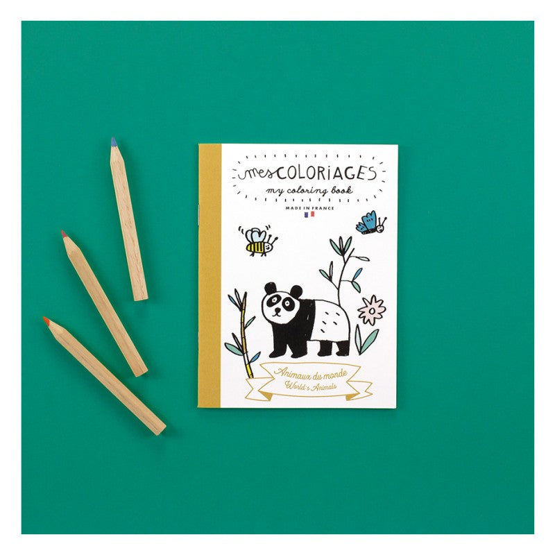 Carnet de coloriage animaux