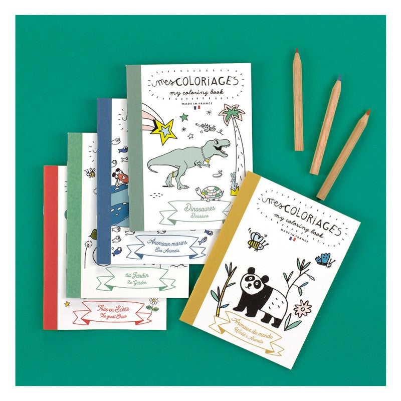 Carnet de coloriage animaux