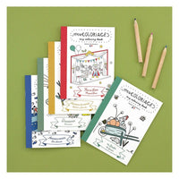 Carnet de coloriage jardin
