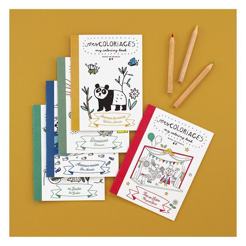 Carnet de coloriage spectacle