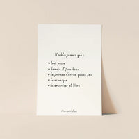 Carte Citation - Mood (4 messages différents)