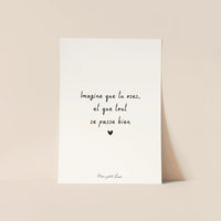 Carte Citation - Mood (4 messages différents)