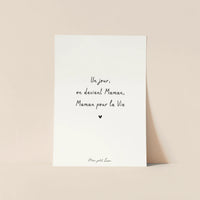 Carte Citation - La famille, les amis (6 messages différents)