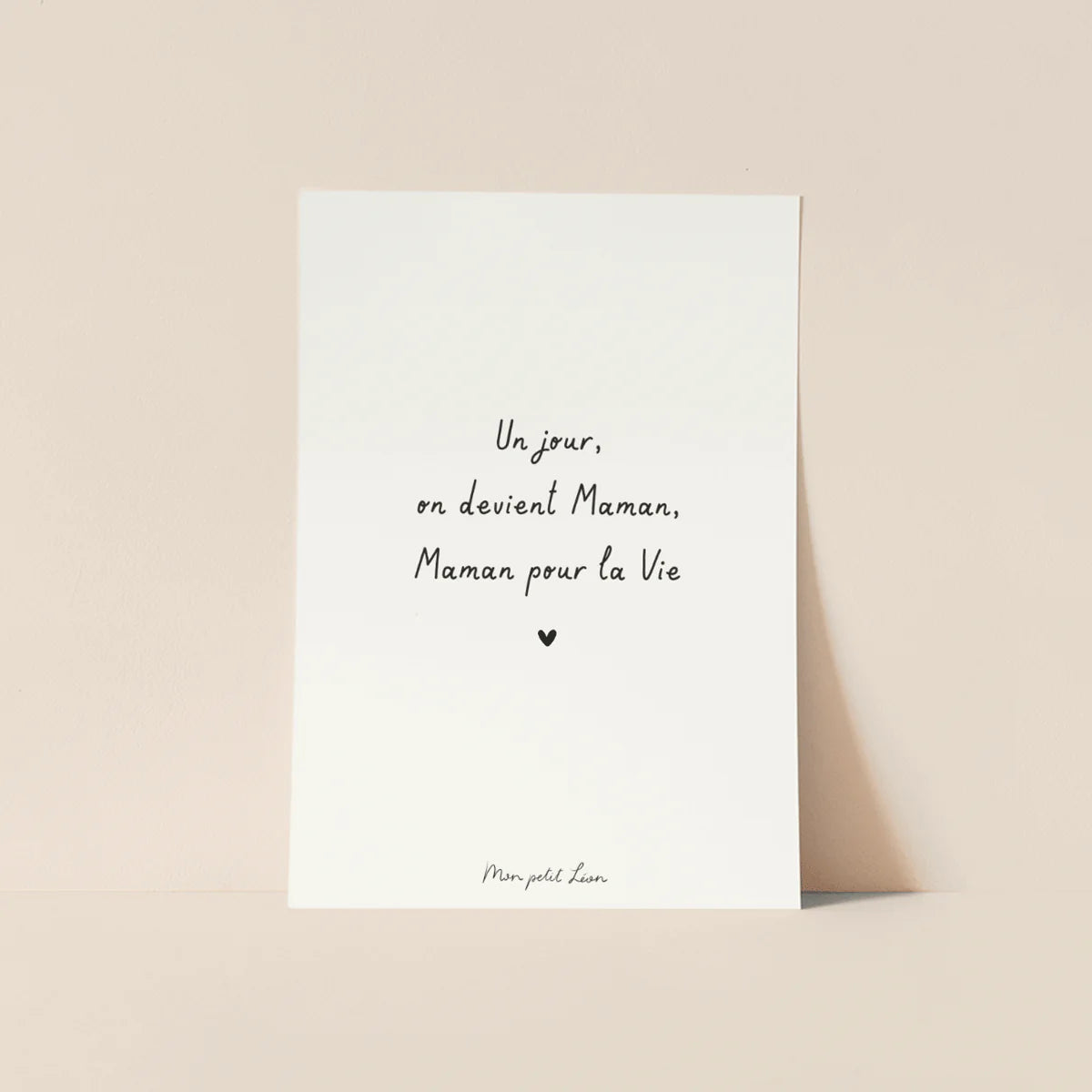 Carte Citation - La famille, les amis (6 messages différents)