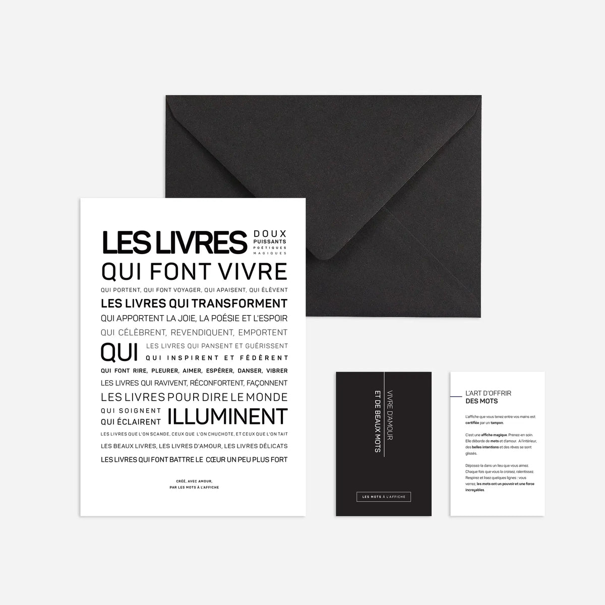 Affiche Les livres: MINI A6 10.5 x 14.8 mm (Copie)