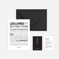 Affiche Les livres: MINI A6 10.5 x 14.8 mm (Copie)