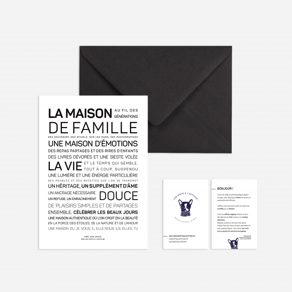 La maison de famille: MINI A6 10.5 x 14.8 mm