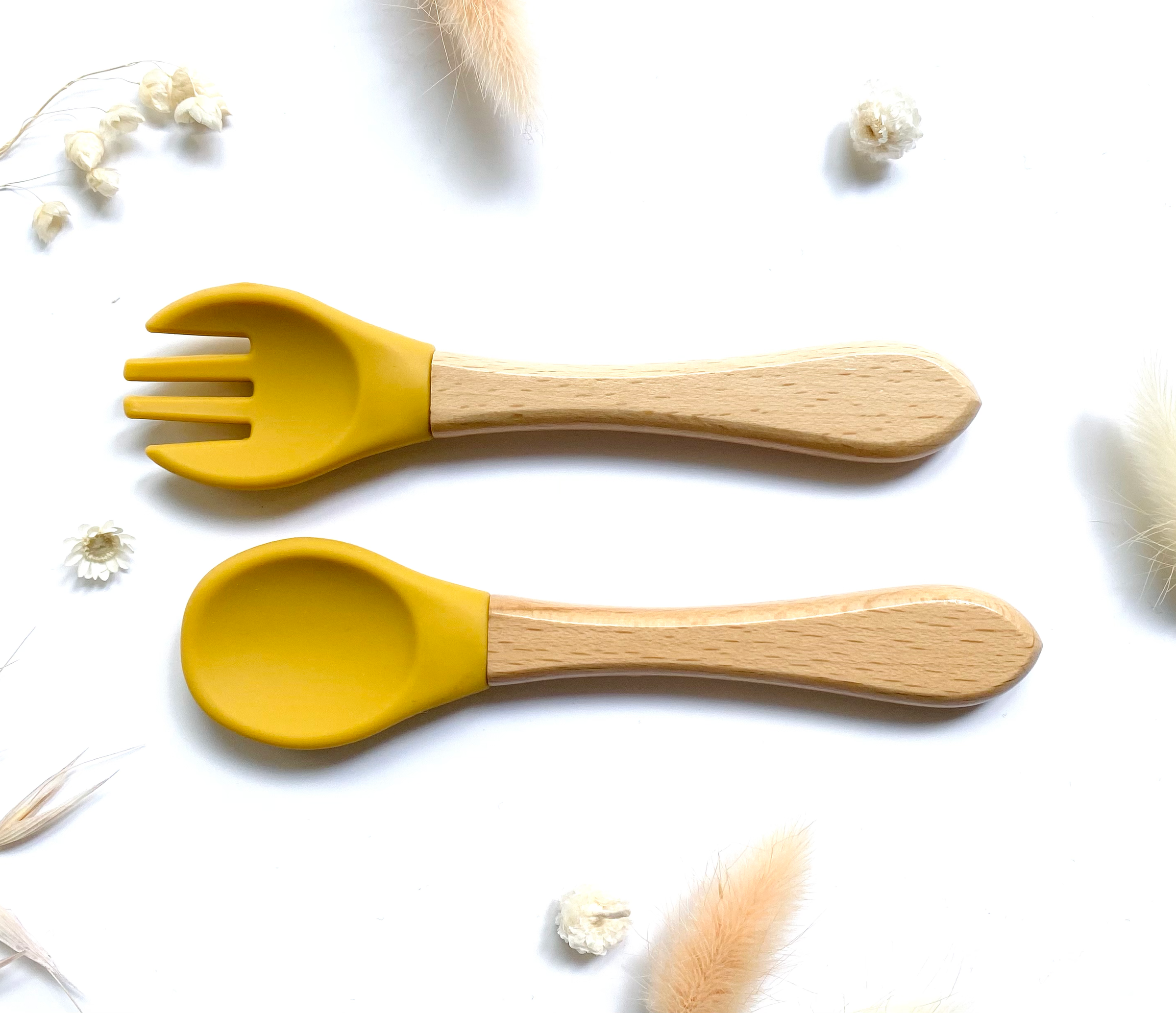 Couverts pour enfants: Ocre