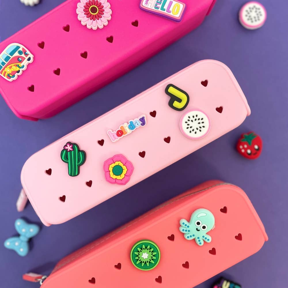Trousses scolaire Perforée POP & CLIP - créatif - DIY: Bleu marine