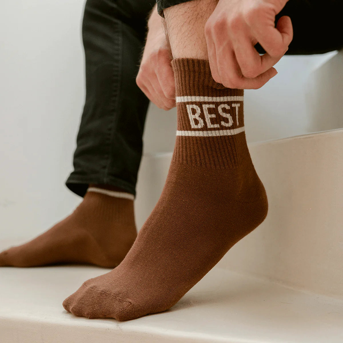 Chaussettes homme à message