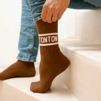 Chaussettes homme à message