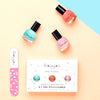 Coffret 3 vernis Lagon x Corail x Ballerine + lime à ongles