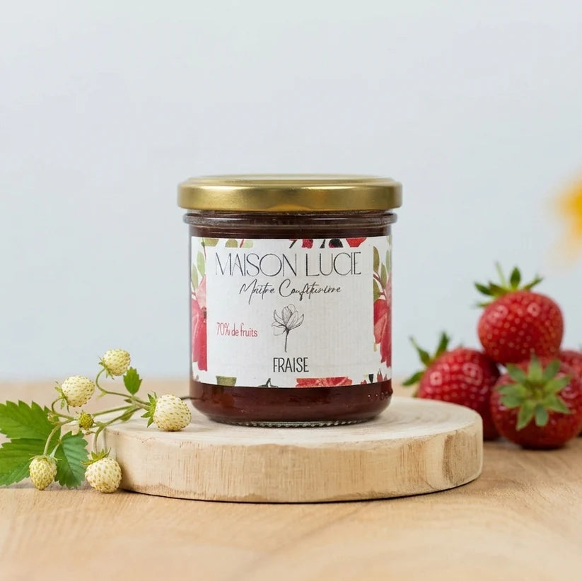 Confiture Fraise 70% de fruits - 150g