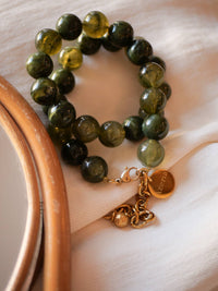 Collier Gabi - Azeria - Acier Inoxydable: Vert