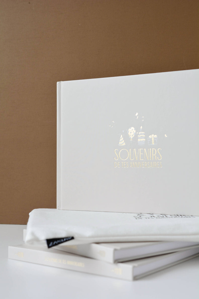 Livre souvenirs d'anniversaires