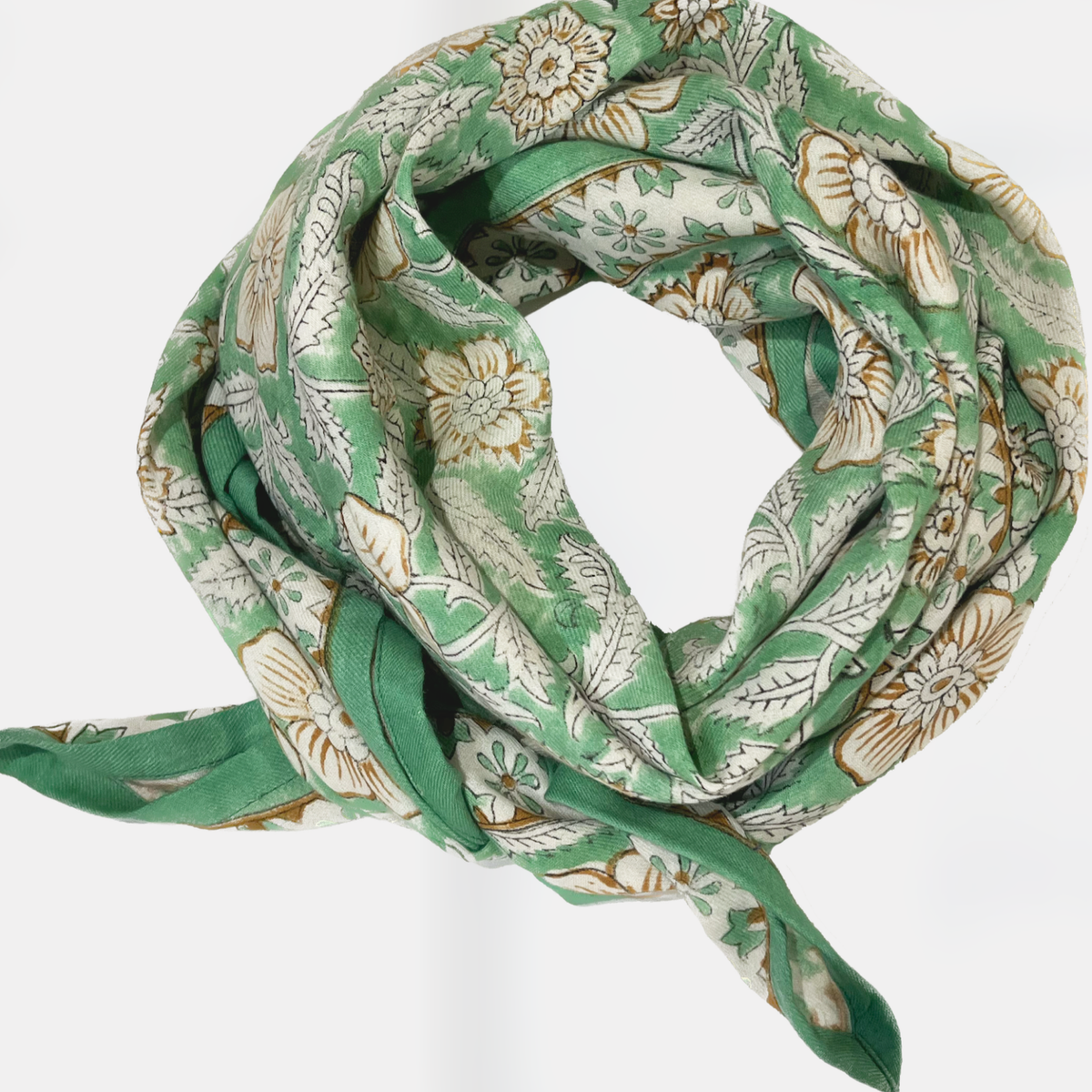 Foulard Adulte Delhi Jade
