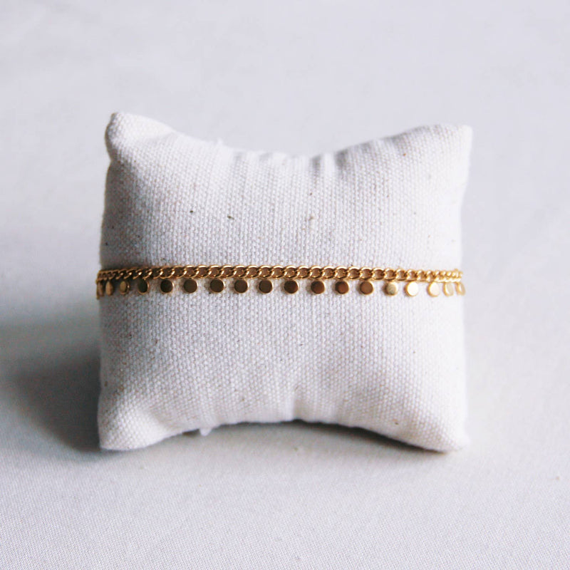 Bracelet chaîne en acier