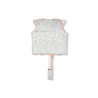 Gilet de sauvetage vert flowers 3-6 ans