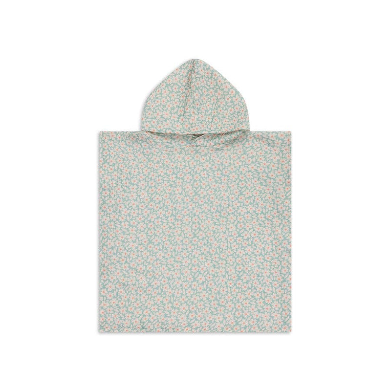 Poncho de plage hydrophile vert