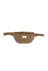 Sac banane en coton Rayures Café