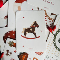 Carte Postale / Card "Cheval en bois"
